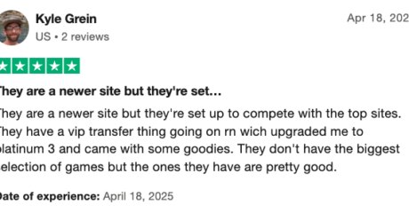 Trustpilot Review for Bitsler.io 1